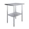 Amgood 24 in. x 30 in. Stainless Steel Table AMG WT-2430 - alternate 1